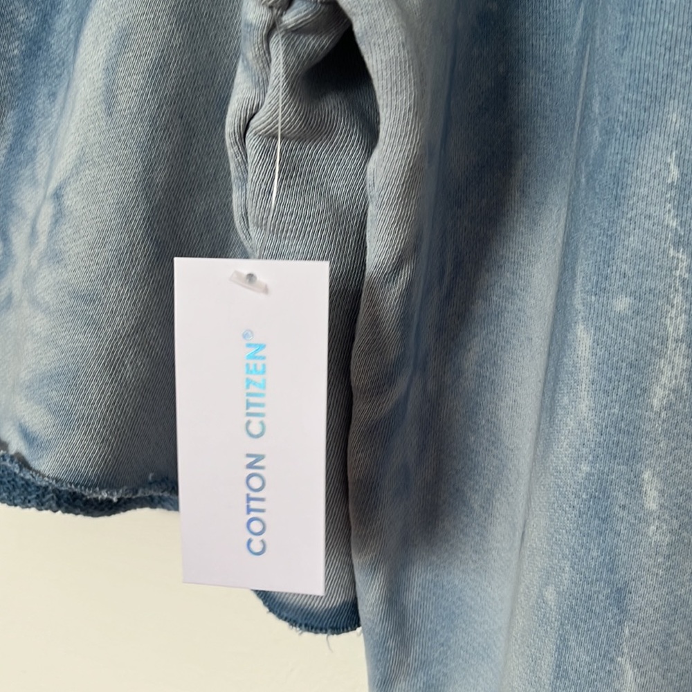 Cotton Citizen half zip crop hoodie - Picture 5 of 7